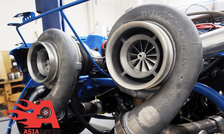 توربو شارژ نصب شده روی ماشین