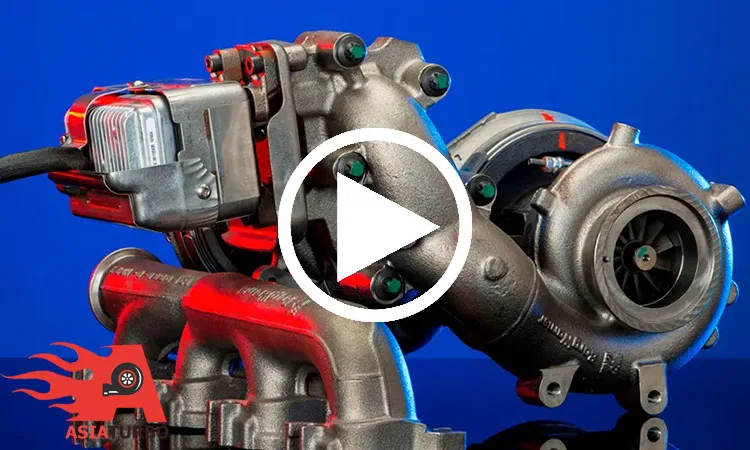 عکس انیمیشن طرز کار توربو شارژ